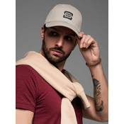 Ombre Mens logo baseball cap - ash