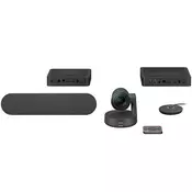 Logitech Rally video conferencing system Group video conferencing system 10 person(s) Ethernet LAN (960-001218)