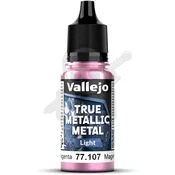Vallejo VALL-77107 Prava kovinska škrlatna magenta 18 ml