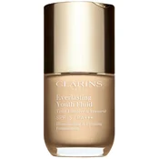 Clarins Everlasting Youth Fluid SPF15 posvetlitveni in učvrstitveni puder 30 ml odtenek 101 Linen