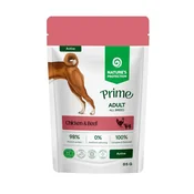 Natures Protection Vlažna hrana za pse, Piletina i junetina, 85 g