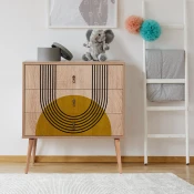 Hanah Home Komoda 80x89x40cm Šarena