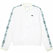 Ženski sportski pulover Lacoste Recycled Fiber Stretch Tennis Jacket - white