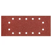 Brusni papir 115 x 280 mm, K40, 5 kosov, z luknjicami 55H728