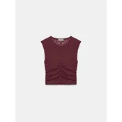 Dilvin Top burgund