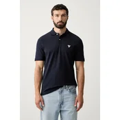 Guess polo majica moška z bombažem