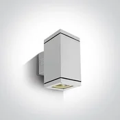 ZIDNA SVJETILJKA 2×E27/75W/PAR30/230V IP54 BIJELA