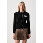 Pulover MM6 Cardigan Black M