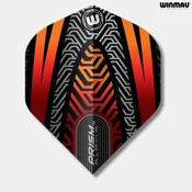 WINMAU/Prism Alpha black - orange Flight/Shape/6915-734