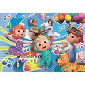 Clementoni Puzzle CoComelon in glasba MAXI 24 kosov