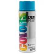 Akrilna barva v spreju RAL sijaj/mat COLORS 400ml Motip - RAL 5012 svetlo modra