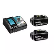 Set 2 x BL1830B akumulator 18V 3,0Ah LXT + punjac DC18RC Makita