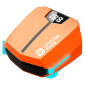 Canyon GTWS-2 gaming brezžične slušalke, Bluetooth, USB-C, oranžne (CND-GTWS2O)