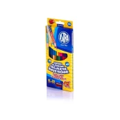 Astra ASTRA Ergonomski obojestranski barvice 12 kosov / 24 barv + svinčnik, 312113001