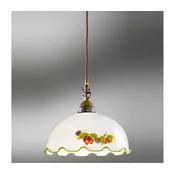 Kolarz 731.30.113 - Luster na sajli NONNA 1xE27/75W/230V precnik 20 cm vino/jagoda