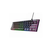 Tastatura TRUST GXT867 ACIRA 60% MINI/Gaming/ US/crna