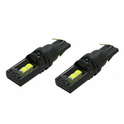 Compass Žarnica 4LED 3030 12V T10 s pripravljenim uporom CAN-BUS bele barve 2ks