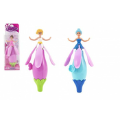 Teddies Izmetna pravljična lutka iz plastike 17cm 4 barve