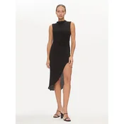 DKNY Poletna obleka D2A4B3AR Črna Regular Fit