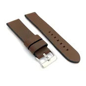 Kožni kaiš Diloy 26mm DIL383EA.2 Tamno braon boja