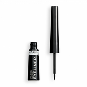 Makeup Revolution Eyeliner Dip (Eyeliner) 5 ml (Odstín Black)