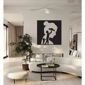 Metalna slika Family is where the love is 50x50