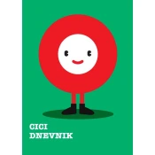 Pzs CICI DNEVNIK 2024, literatura, zelena 31523