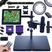 Rosfix ROSFIX DIGITALNI MIKROSKOP EARTH PRO MCEP-0,5X + 8-PALČNI ZASLON+ROČAJ+PRILAGODLJIVA 56XLED OSVETLITEV+KAMERA TUCANA PRO, (22084118)