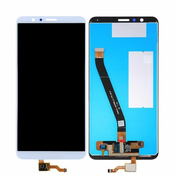 Huawei Honor 7X - LCD zaslon + steklo na dotik (White) TFT