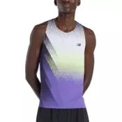 New Balance Majica brez rokavov Race Day Ultra Light Printed Singlet
