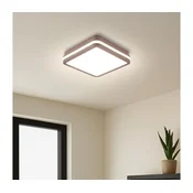 Brilagi -LED Spoljašnje plafonsko svetlo BENE LED/18W/230V 21,5x21,5 cm braon IP54