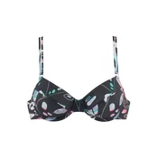 SUNSEEKER Bikini zgornji del Leaves, črna