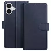 AVIZAR Denarnica za iPhone 17 serije Chesterfield s funkcijo stojala, Modra noč, (5000190429)