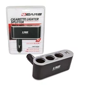 4CARS razdelilnik za vžigalnik cigaret 12/24V S USB št. 2