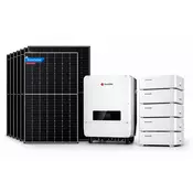 10kW sončna elektrarna komplet z baterijio (10kW razsmernik + 30kW baterija + 10kW sončnih panelov (22 x Trina Solar Vertex 455W)) - Trina Solar