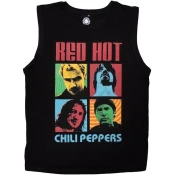 Red Hot Chili Peppers Majica Portrait Photos Unisex Black M