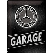 NOSTALGIC-ART Okrasna tabla Mercedes-benz garage