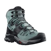 Sive ženske vodootporne cipele za planinarenje SALOMON QUEST 4 GTX