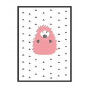 shumee SLIKOVNI PLAKAT V OKVIRJU A4 cm Ježek PD103