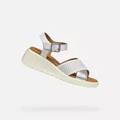Ženski beli sandali Geox Meliconia