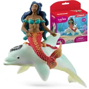 Schleich SLH70719 Schleich Bayala - Isabelle na delfinu, otroške figurice 5+