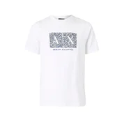 ARMANI EXCHANGE Majica mornarska/antracit/off-bela