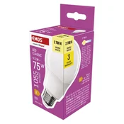 LED žarnica Classic A60/E27/9,5 W (75 W)/1055 lm/toplo bel