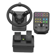 Logitech 945-000062 Steering wheel + Pedals Analogue / Digital 900° black (945-000062)