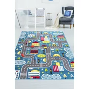 CONCEPTUM HYPNOSE Deciji tepih Mavi Trafik Blue 120 x 170 (733MLC1114)