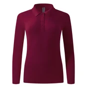 EXPLODE SUNNY LSL ženska pamucna polo majica dugih rukavam2 Boja: Bordo Velicina: M