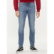 Lee Jeans hlače Luke 112350154 Modra Slim Fit