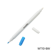 KEARING Dvobojni marker za tekstil, Plavo-beli