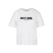 Womens Hot Girl Diagnosis T-shirt white