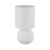 Globo 21730W - Stona lampa SYLAS 1xE14/40W/230V bela